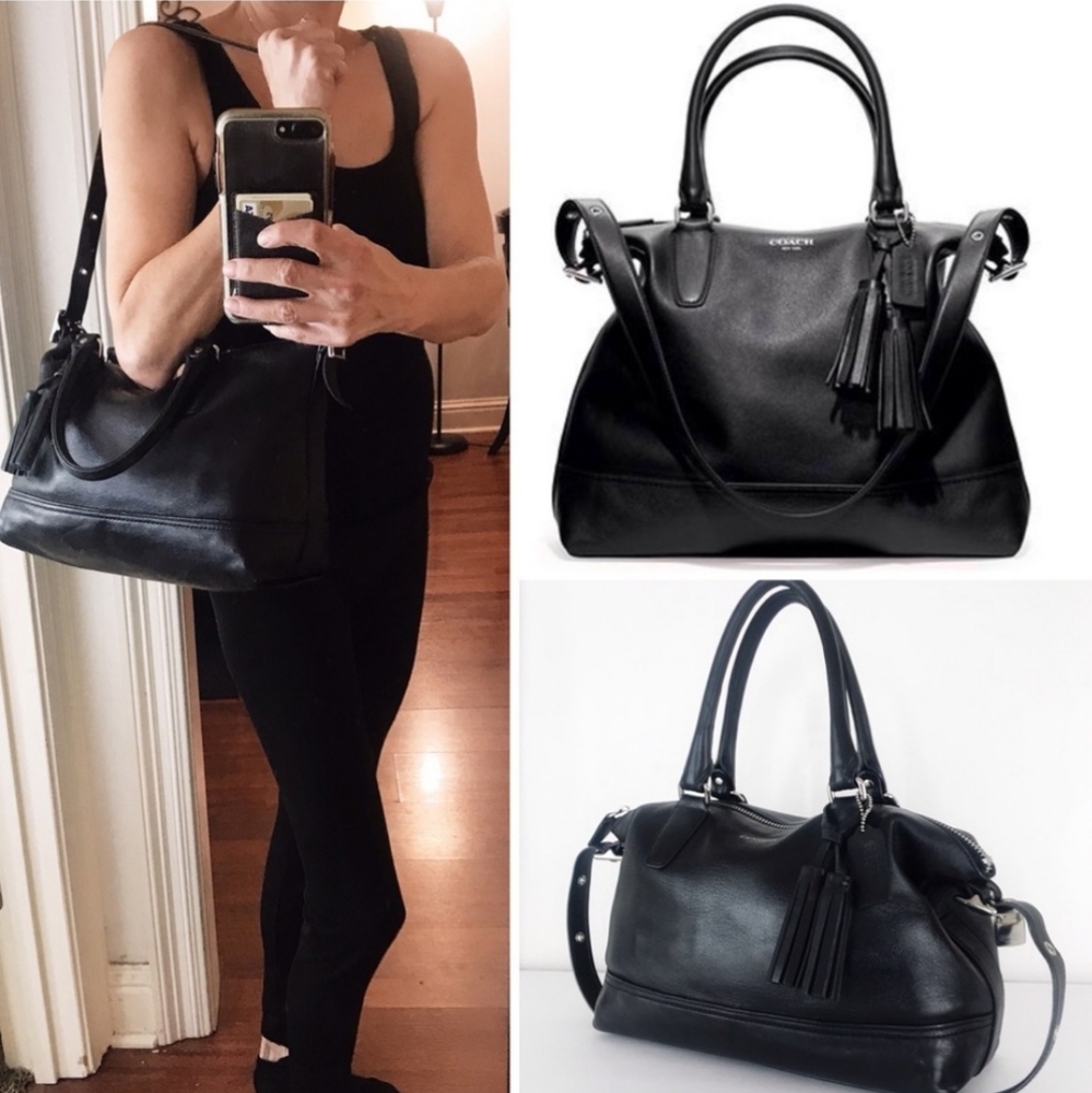 Coach Legacy Molly Leather Shoulder Bag!